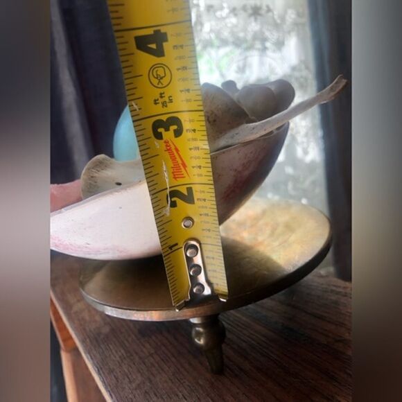 Beautiful Studio Pottery Dish Catch All Jewelry Tray~~Moon Egg Organic Look - Picture 7 of 16